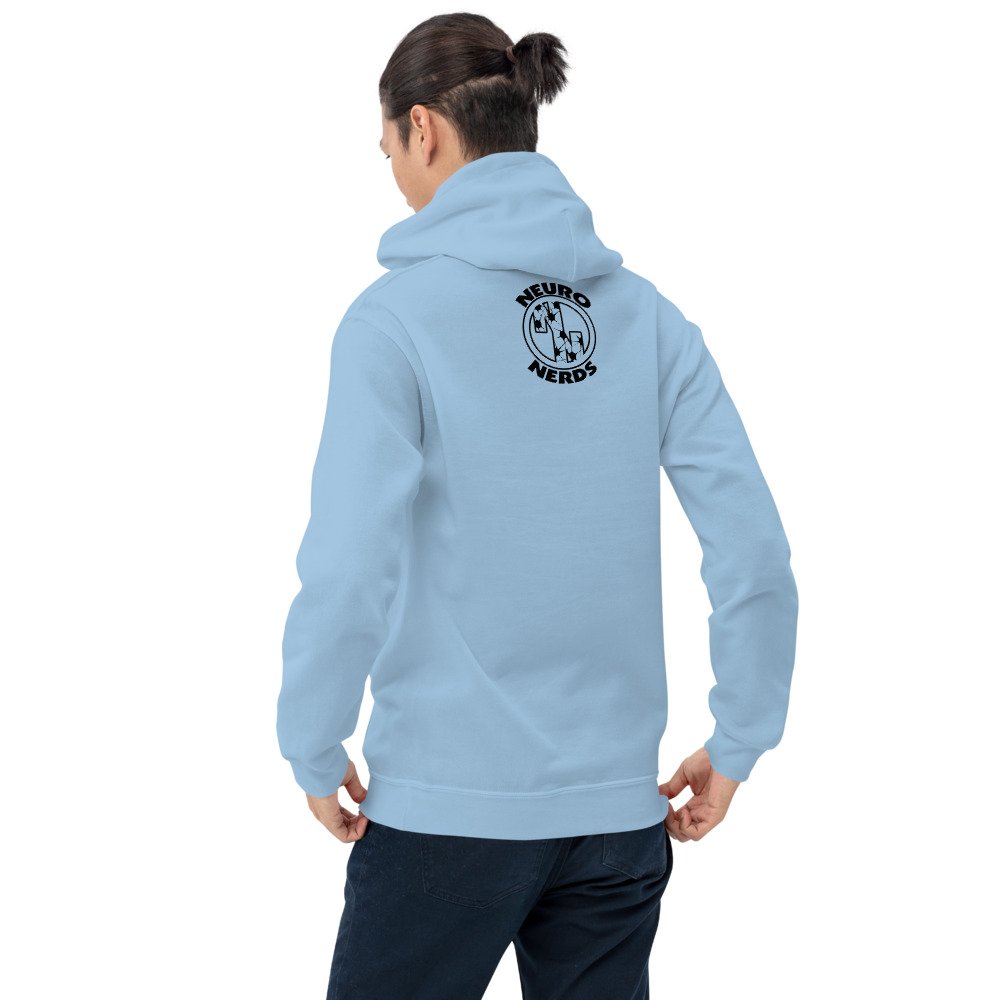 “Zombies Are Brain Injury Survivors Too” Unisex Hoodie - Image 4