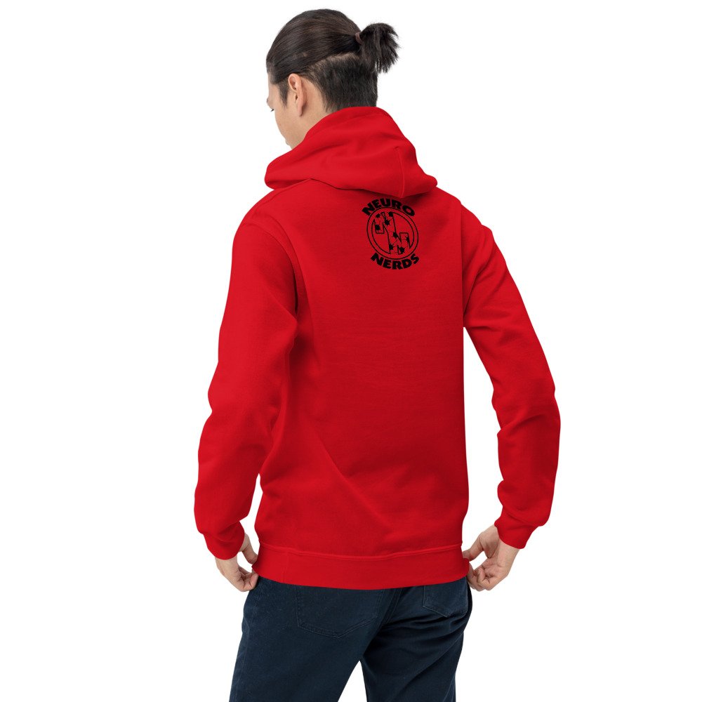 “Zombies Are Brain Injury Survivors Too” Unisex Hoodie - Image 3
