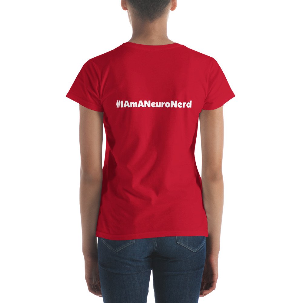 #IAmANeuroNerd Women’s Short Sleeve T-Shirt - Image 4