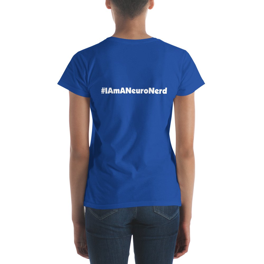 #IAmANeuroNerd Women’s Short Sleeve T-Shirt - Image 6